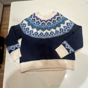 Fair isle sweater M
